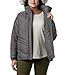 Columbia Women's Size Peak to Park Insulated Jacket, City Grey, 2X Plus