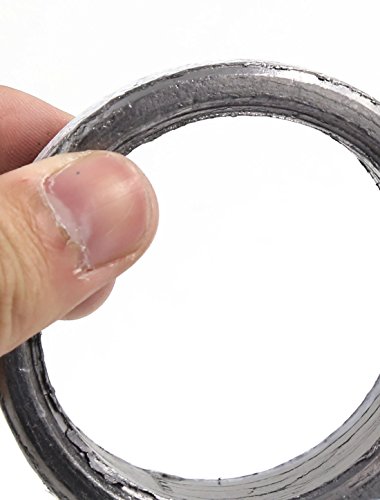 sourcing map Universal Krümmer Auspuff Donut Dichtung 15mm x 54mm x 68mm für Auto