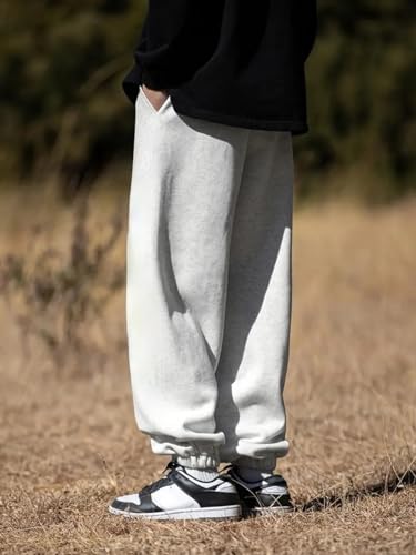 Image of dockstreet Men's Alley Cool Backdoor Series Men's Casual Sweatpants Baggy Jogger Pants ||Drawstring Joggers || 100% Pure Cotton || Breathable Airy for All Seasons