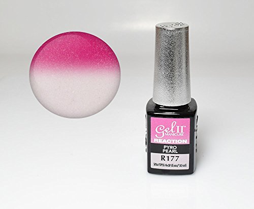 GEL II Reaction Color Changing Nail Mood Polish 0.47 oz - Pyro Pearl R177