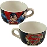 Superman Large Coffee Mug - Hero Soup Bowl Cup