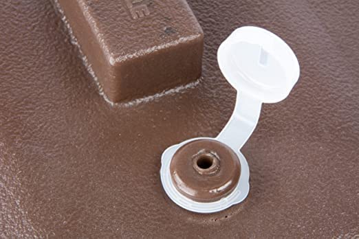 Carlisle FoodService Products 5-Gallon Insulated Beverage Dispenser, Cateraide, Food-Grade with Handles, Rugged PE Shell with PU Insulation for Coffee, Tea and Hot or Cold Drinks, Brown - Made in USA - Image 7