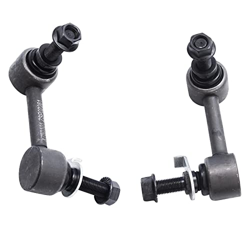 Image of Detroit Axle - 10pc Front End Suspension Kit for 03-07 Infiniti G35, 03-09 Nissan 350Z, Upper Control Arms Sway Bars Tie Rods Boots 2003 2004 2005 2006 2007 Replacement