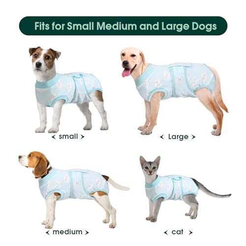 Kuoser-Recovery-Suit-for-Dogs-Cats-After-Surgery-Professional-Pet-Recovery-Shirt-Dog-Abdominal-Wounds-Bandages-Substitute-E-Collar-ConePrevent-Licking-Dog-Onesies-Pet-Surgery-Recovery-Suit Kuoser Recovery Suit for Dogs Cats After Surgery Professional Pet Recovery Shirt Dog Abdominal Wounds Bandages Substitute E Collar ConePrevent Licking Dog Onesies Pet Surgery Recovery Suit