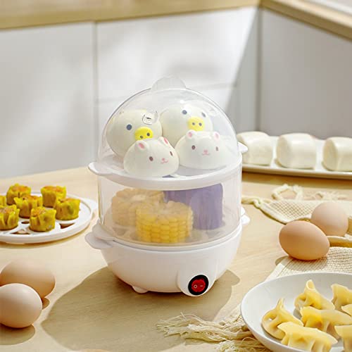 VGAGV Multifunktions-Eierdampfer, Elektrischer Eierkocher, Maismilch, Gedämpfte Küche, Kochmaschine, Schneller… – Bild 5