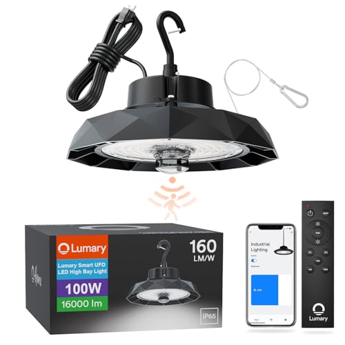 Lumary Smart Bluetooth UFO LED High Bay Light w/Motion Sensor