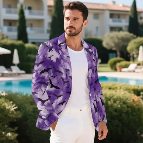 Men's Suit Jacket One Button Slim Fit Sport Coat Business Daily Blazer Stretch Light Jacket Casual Outfits4