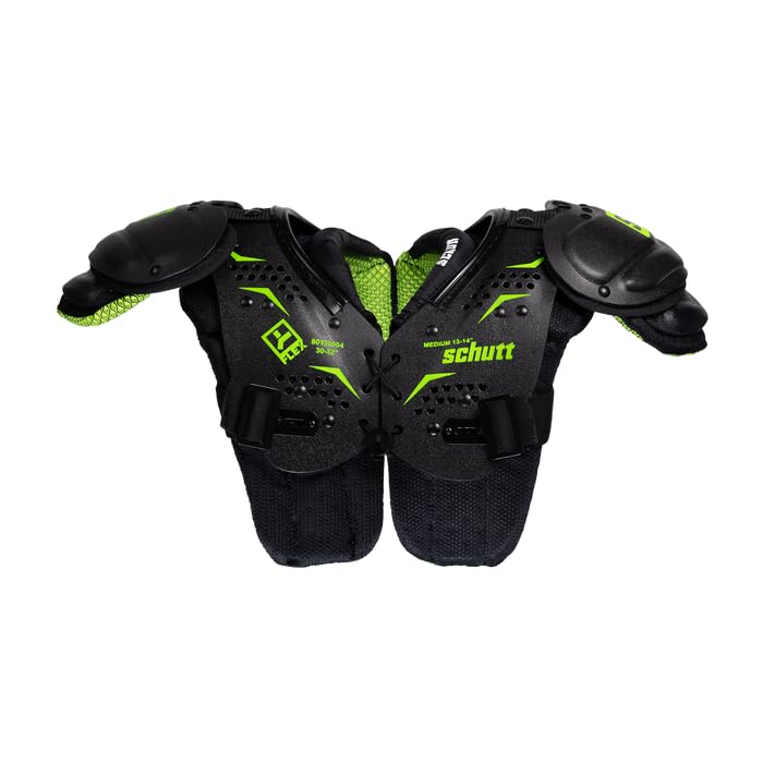 Schutt Y-Flex Youth Football Shoulder Pads - M