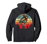 Photo Gallery skateboard retro vintage sunset trick move felpa con cappuccio Photo Gallery skateboard retro vintage sunset trick move felpa con cappuccio