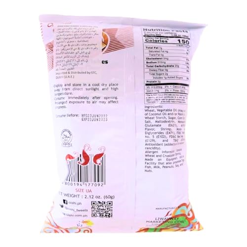 Oishi Kirei Yummy Flakes Shrimp 60Gm