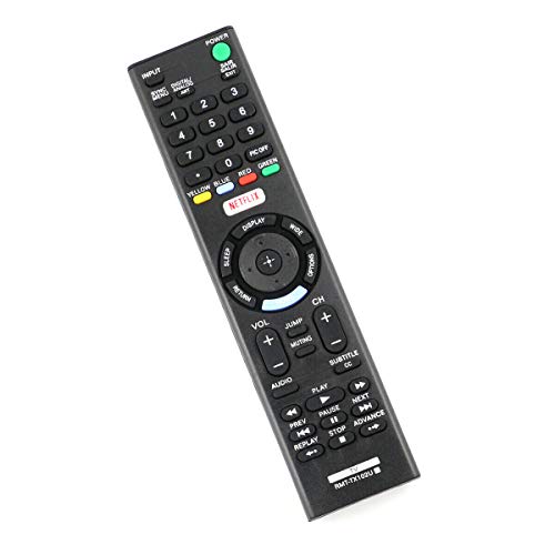NKF New RMT-TX102U Replace Remote for Sony TV KDL-55W6500D KDL-55W650D KDL-48W600D