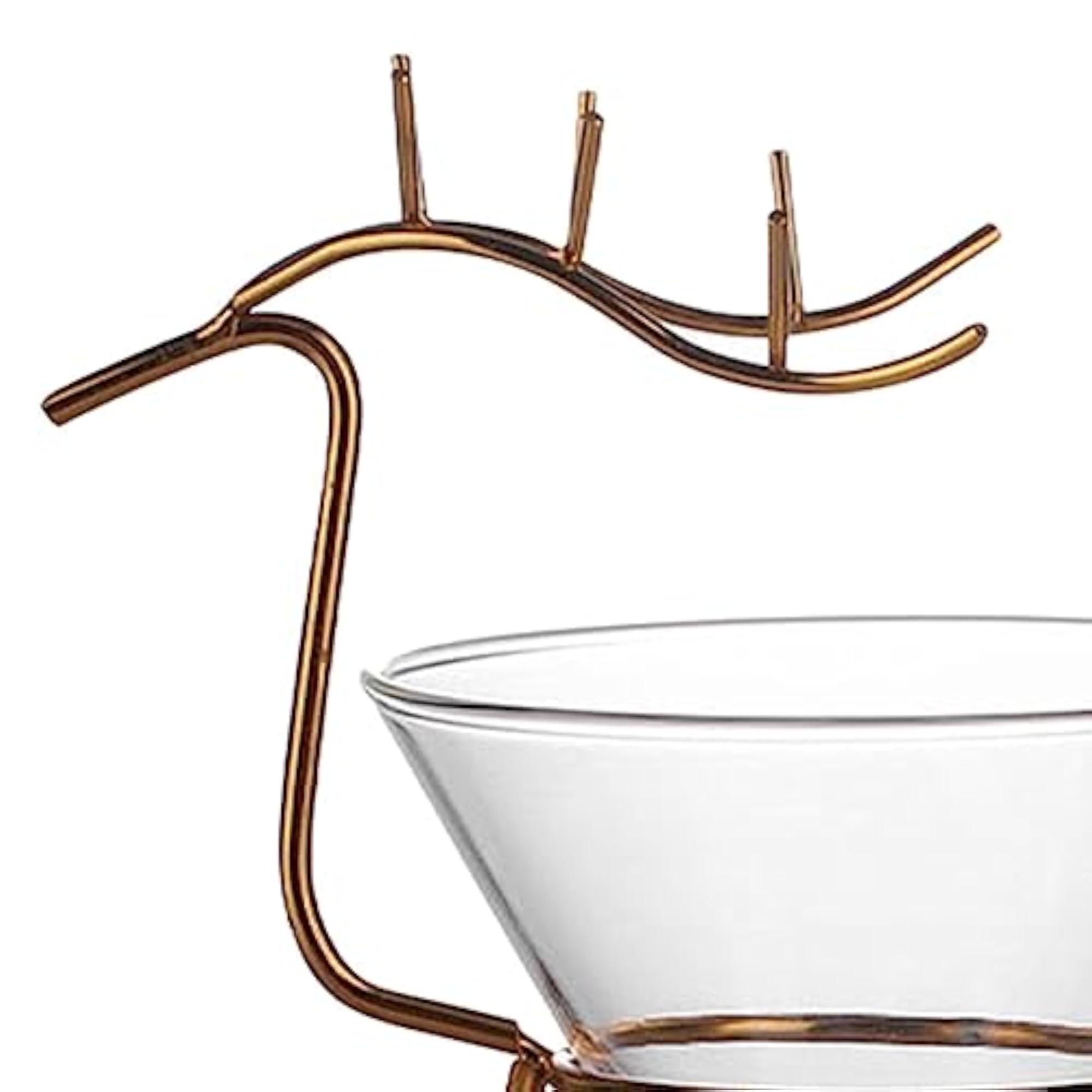Deer Iron Glass Drinking Cup Tea Mug