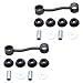 Detroit Axle - Front End 14pc Suspension Kit for 2006-2007 Jeep Liberty, 2 Wheel Bearing Hubs 2 Upper Control Arms 2 Lower Ball Joints 4 Tie Rods 2 Sway Bars 2 Boots Replacement