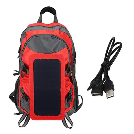Sac à dos solaire - VBESTLIFE - Modèle 14W - Ergonomique - Imperméable - USB intégré