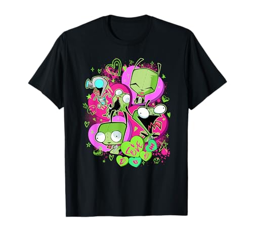 Invader Zim Valentine's Day Gir I Love Doom Poster...