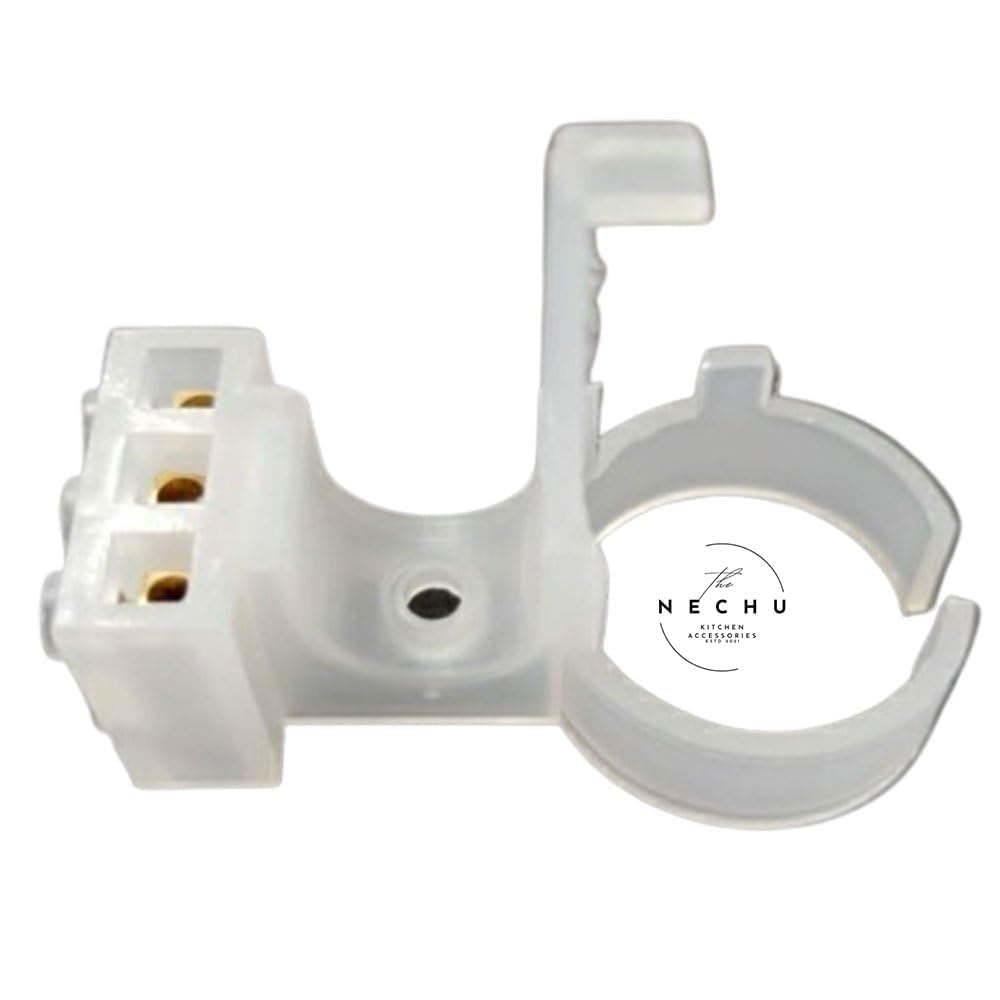 Nechu Kitchen® Ceiling Fan Capacitor Mounting Clamp | Heavy Duty White Plastic Holder | (Pack of 2)-image-21