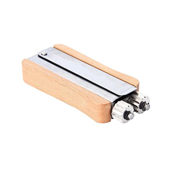 Yodensity Bienenzucht Drahtspanner Rahmenwerkzeug Kabelspanner Crimper aus Holz und Edelstahl
