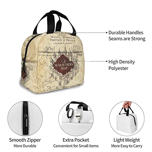 Animeprint Harry Wizard Lunch Bag Insulated Lunch Bag Box For Women Men Adults Work School #TOP3