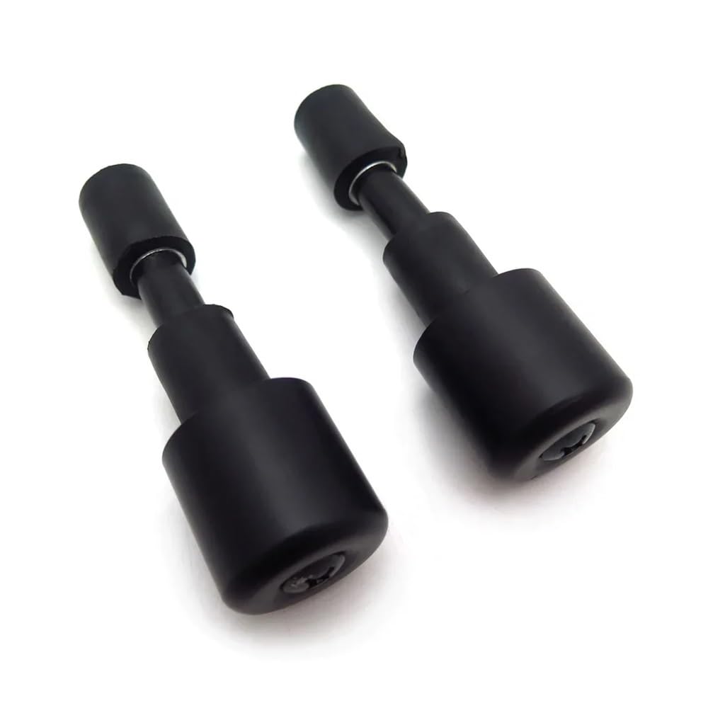 Ricambi per motociclette, tappi terminali per manubrio antivibrazioni da 22 mm, neri