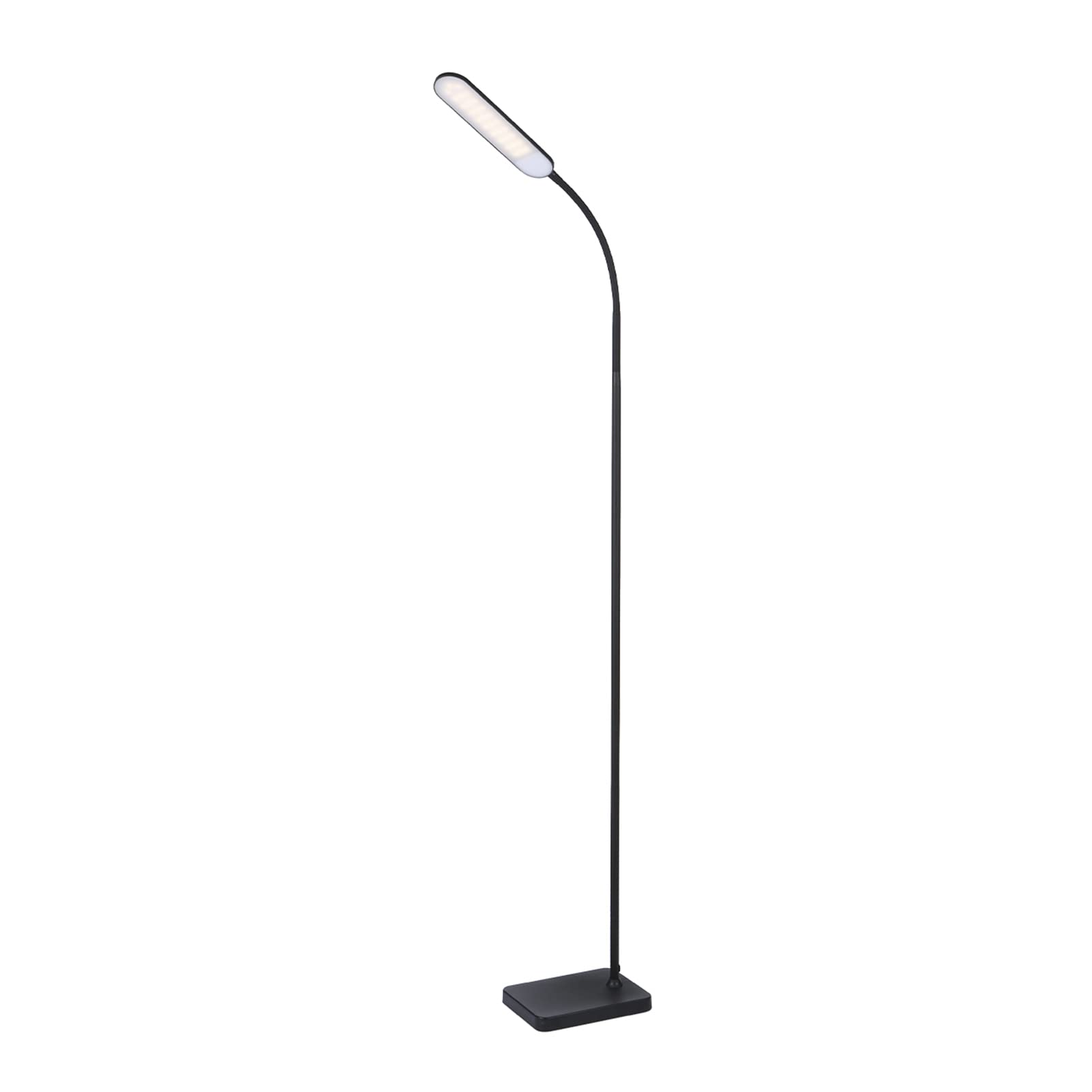 LED Lámpara de pie Touch Control Regulable Lámpara de lectura de pie con 3 temperaturas de color Altos lúmenes para Oficina de Salón de Dormitorio