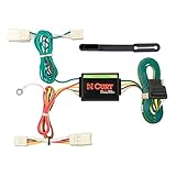 CURT 56223 Vehicle-Side Custom 4-Pin Trailer Wiring Harness, Fits Select Mitsubishi Mirage, G4 Black
