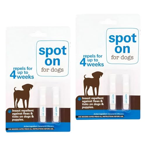 Dog Flea & Tick Spot On Repellent for...