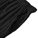 MoFiz Men's Pajama Pants Sleep Lounge Bottom Pant Soft Lightweight Travel PJ'S Comfortable Sleepwear Pants (Black,X-Large)