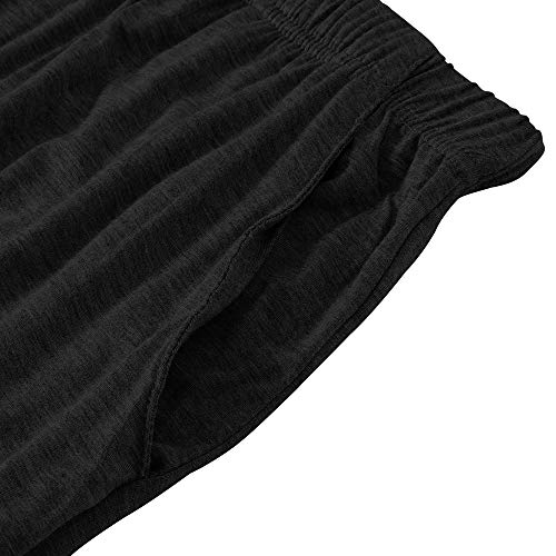 MoFiz Men's Modal PJ Bottom Jersey Knit Pajama/Lounge Pants Sleepwear4