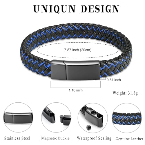 zeqingjw Cremation Memorial Urn Bracelet Made of Genuine Leather, Stainless Steel Cremation Bangle Keepsake Urn Bracelet for Ashes2