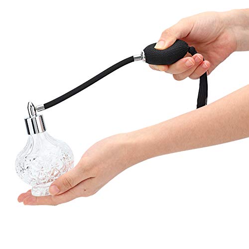 Glazen spuitfles, ronde parfumverstuiver, van glas, lege parfumfles, voor huidverzorging, vloeistof voor make-up remover - Image 4