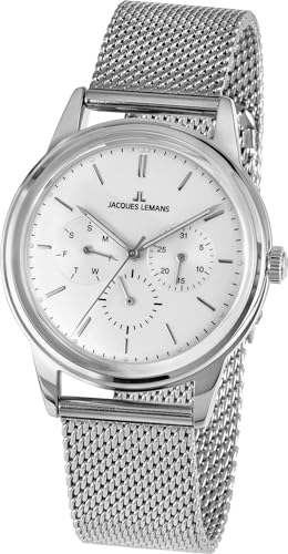 Montre Unisexe Jacques Lemans 1-2061 Retro Classic montre bracelet acier