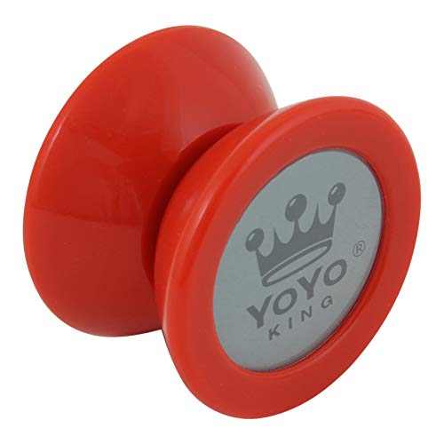Yoyo King Jester Professional Responsive Ball Bearing Axle Trick Yoyo (Red)