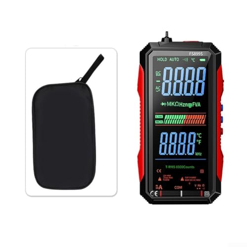 Multimètre numérique FS899S haute précision à écran couleur et synthèse vocale automatique