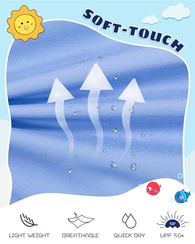 Image of SURF CUZ Boys Swim Trunks with Boxer Brief Liner Toddler Boy Stretch Swimsuit Shorts Quick Dry Swimming Trunks Bathing Suit