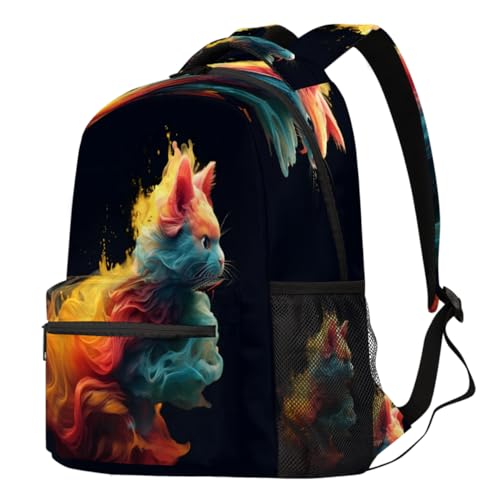 Sac à dos pour ordinateur chat magique pour soulager le dos au quotidien