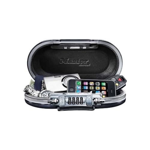 MasterLock Mobile Safe, 4 Ziffern 102x45mm schwarz