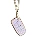 QIXIUBIA Pink for Jeep Key Fob Cover with Keychain Fits for Grand Cherokee Renegade Dodge RAM Durango Challenger Chrysler 200 300 Fiat Key (4-Button-A)