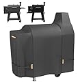 EVRBUL Pellet Grill Cover Fit for Pit Boss 820 Deluxe and 820 Pro Series Wood Pellet Grills, Waterproof BBQ Cover Fit for PB820FB1 PB820D PB820SP PB820PS1, 59" Lx50 Hx33 W, 420D, Replace# 73821