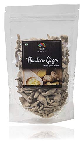 Mr. Merchant (Rajasthan) Namkeen Ginger, Ginger Candy, Indian Mouth Freshner, After Meal Digestive Candy, Mukhwas - 150 grams