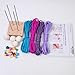 Parachute Cord Monkey Fist Kit - Durable Paracord, Knot Kit, Handmade Paracord Craft Rope, DIY Ball Set with Handmade Tying Feature, Fun Educational Activity | for Kids Teens Keychain Charm Making