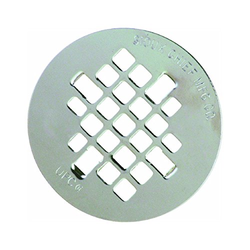 Colador para desagüe de ducha acero inoxidable 4-1/4 in