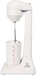 Mixer Misturador Milkshake Maker Café Cappuccino Espumador de Leite Misturador Elétrico para Shakes Fórmulas e Molhos Com Motor de Baixo Ruído - (110V-60Hz, 100W)