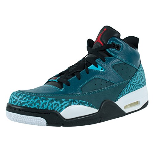 Nike Mens Air Jordan Son of Low Basketball Shoes Dark Sea/Gym Red/Black/White 580603-303 Size 10.5