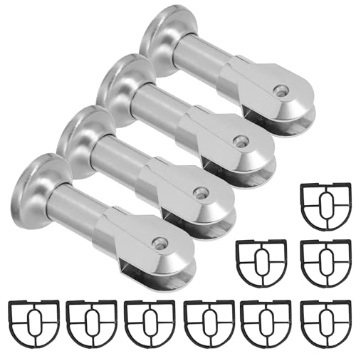 Soporte inodoro partición con base ajustable de 95-105mm contra vibraciones
