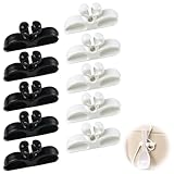 【Facile à utiliser】: Le support de câble auto - adhésif peut être facilement installé sur n'importe quelle surface, comme les carreaux, les tables, le plastique, le bois, le verre, le métal et le cuir. Pour assurer un organisateur de support de câble stable, frottez et nettoyez la surface de l'appareil connecté avec de l'eau propre avant de connecter les accessoires de stockage de câble.