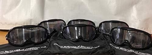 Drunk Busters 6 Pack of Impairment Goggles - Simulating .08-.15 BAC (All 6 goggles ARE ALL THE SAME KIND). 5 YEAR WARRANTY! Most realistic, affordable & durable goggles on the market! We ship within 24 hours U.S. Priority Mail