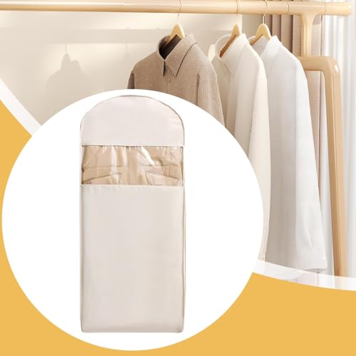 Travel Garment Bag | Clothes Protectant Cover Pouch | Space Saving Dustproof Garment Bag with Compression Zipper for Travel Moving Airplane Closet3