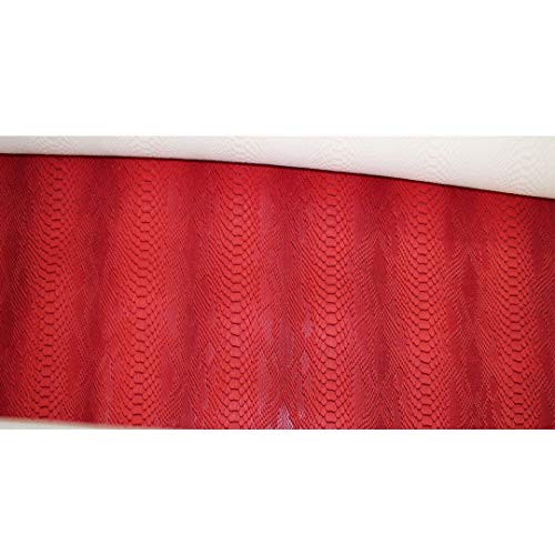 Mybecca RED Embossed Snake Vinyl 54