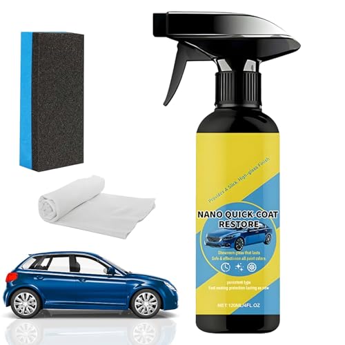 Nano Quick Coat Restore Coating Spray, 2026 Advanced Automobile Quick-Acting