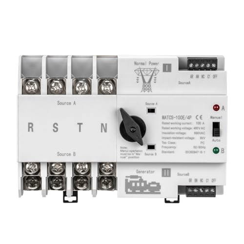 Commutateur de transfert automatique type PC 220 V CA inverseur de source